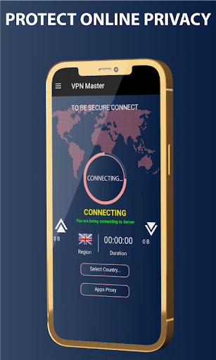 VPN Proxy Master Safe & secure Captura de pantalla 4