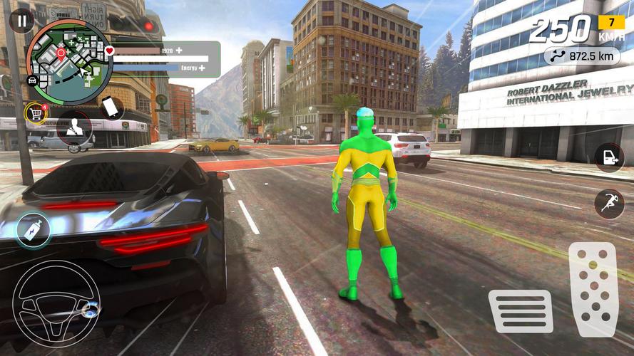 Super Rope Hero: Crime City Screenshot 2