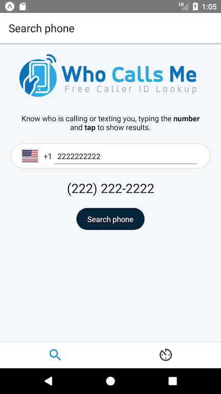 WhoCallsMe Screenshot 1