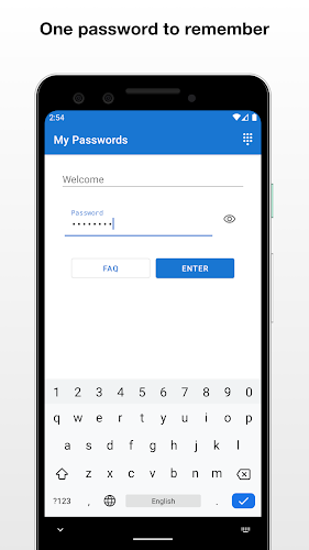 My Passwords Manager Mod Captura de pantalla 1