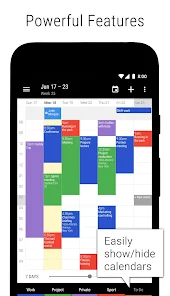 Calendário Business Agenda Captura de tela 2