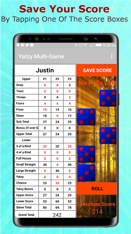 Yatzy Multi-Game Edition應用截圖第3張