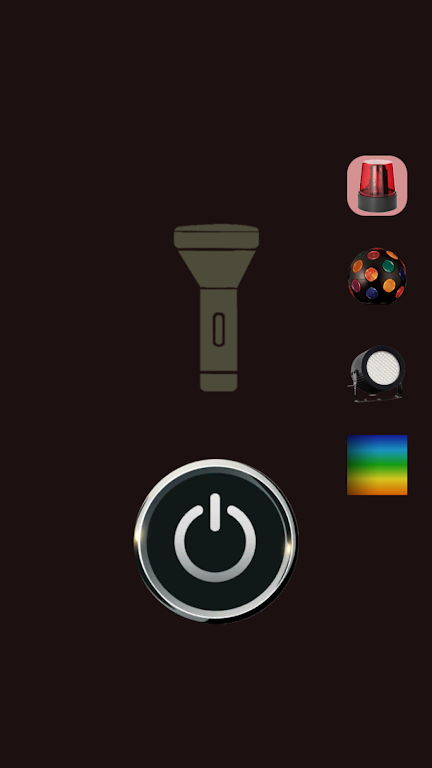 Flashlight color lights स्क्रीनशॉट 1