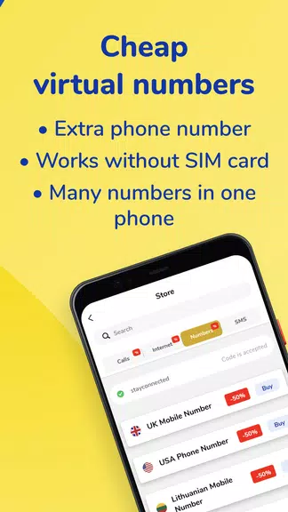 MoreMins: Temp Number & eSIM應用截圖第3張