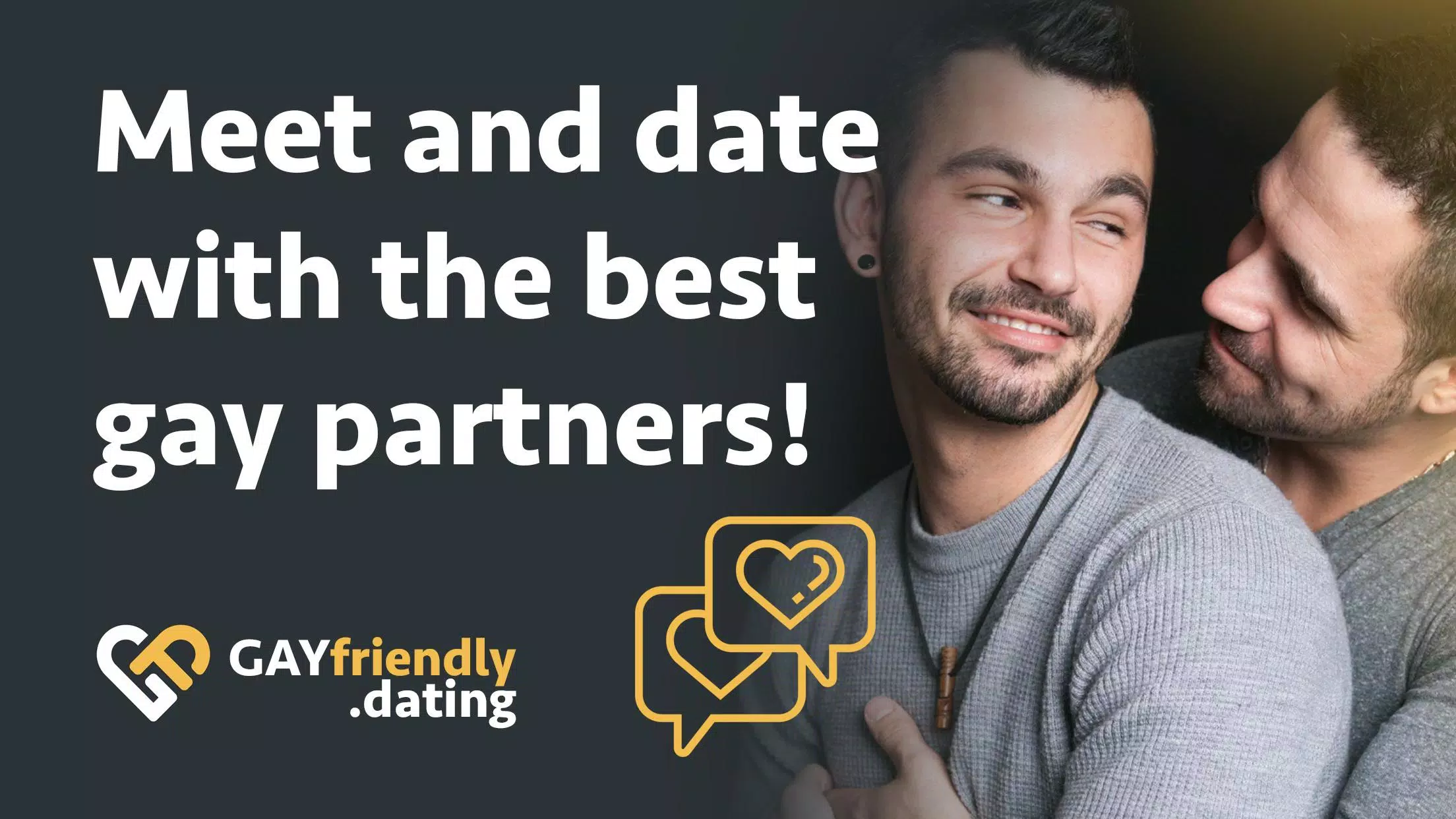 Gay guys chat & dating app应用截图第1张