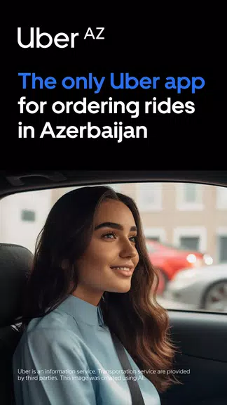 Uber AZ — Taksi və Çatdırılma Captura de tela 1