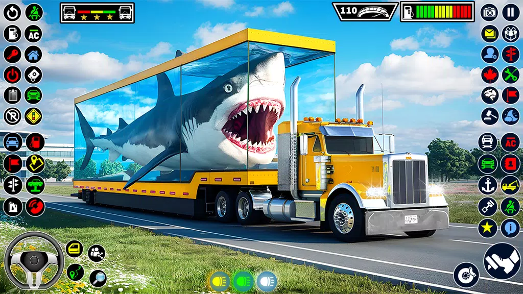 Sea Animal Transport Truck Sim スクリーンショット 1