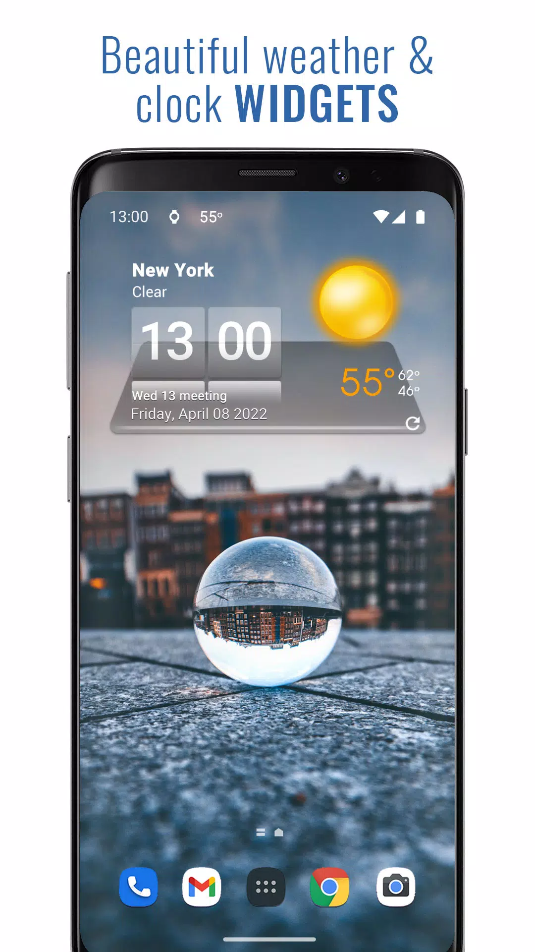 3D Sense Clock & Weather स्क्रीनशॉट 2