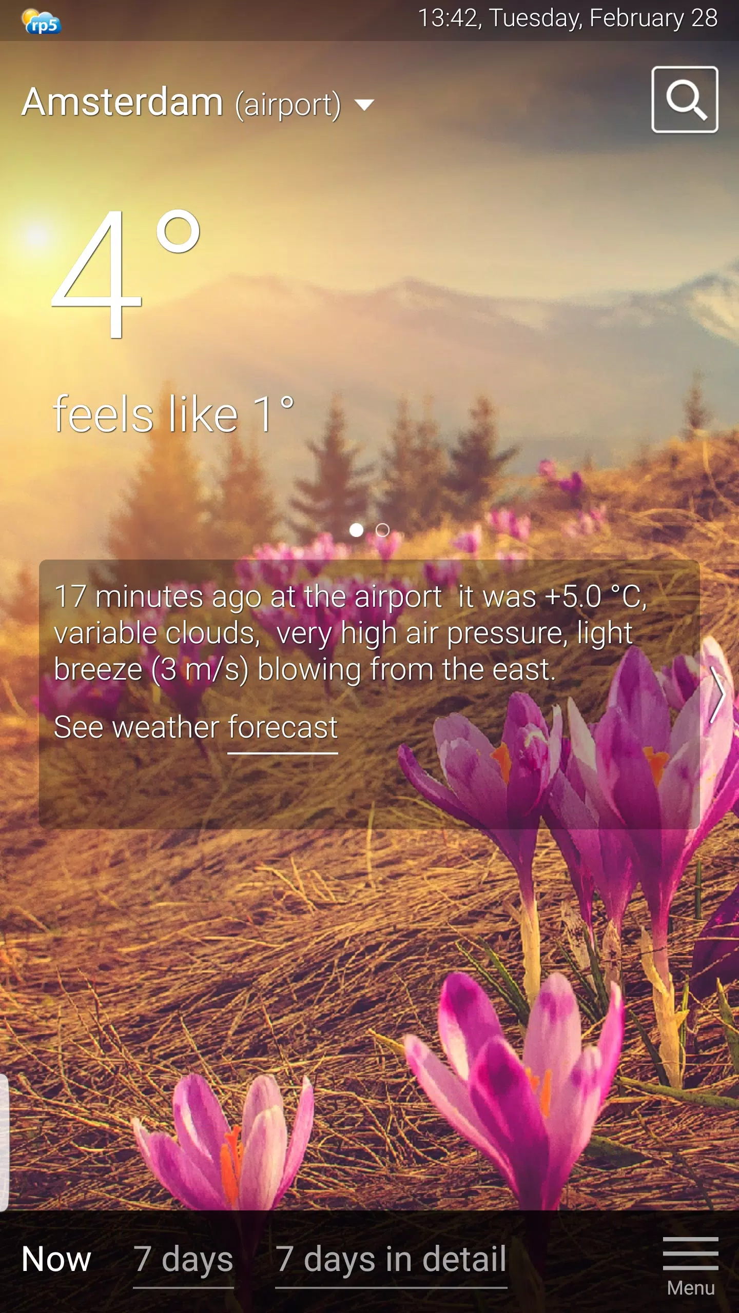 Weather rp5 (2023) スクリーンショット 2