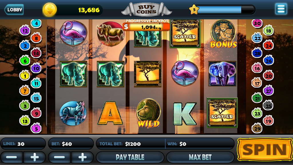 Rich Vegas VIP Slots Casino Скриншот 1