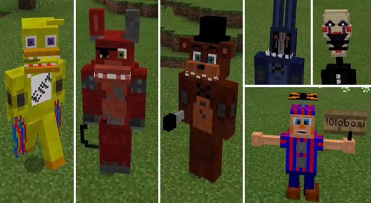 Five Nights At Freddy’s For Minecraft Screenshot 1
