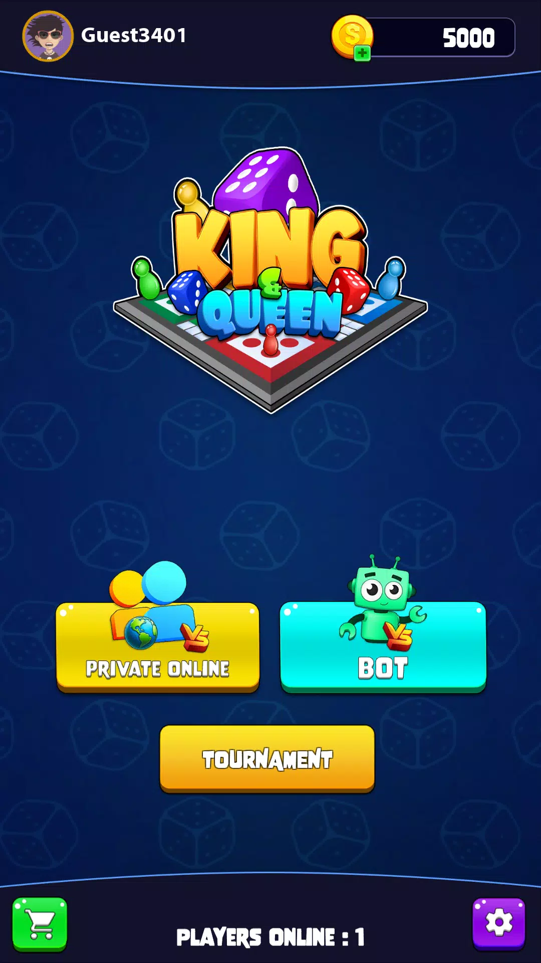 King and Queen - Ludo Скриншот 2