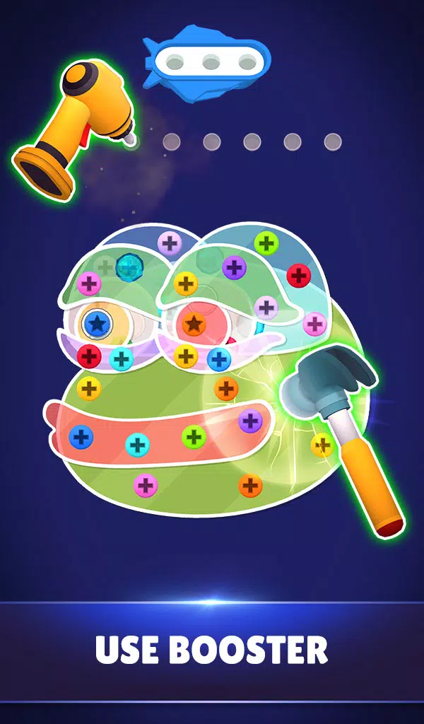 Screw Puzzle: 3D Nuts Jam スクリーンショット 3