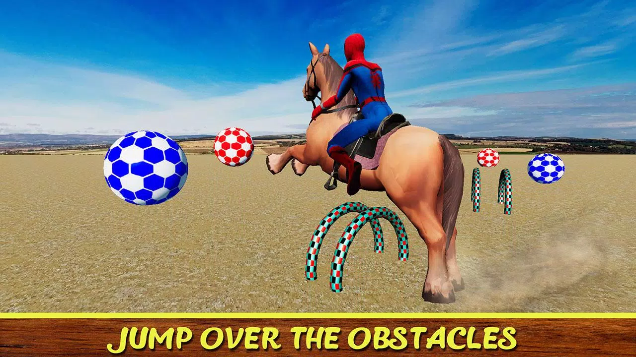Diligent SuperHeroes Horse Riding 3d應用截圖第3張