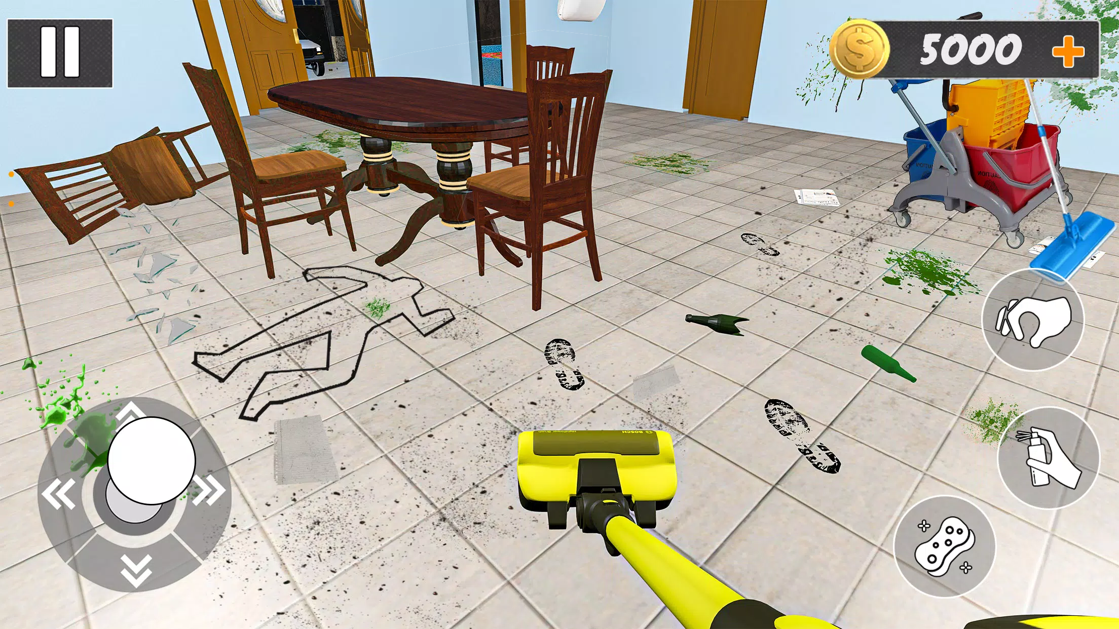 Murder Evidence Cleaner Games應用截圖第1張