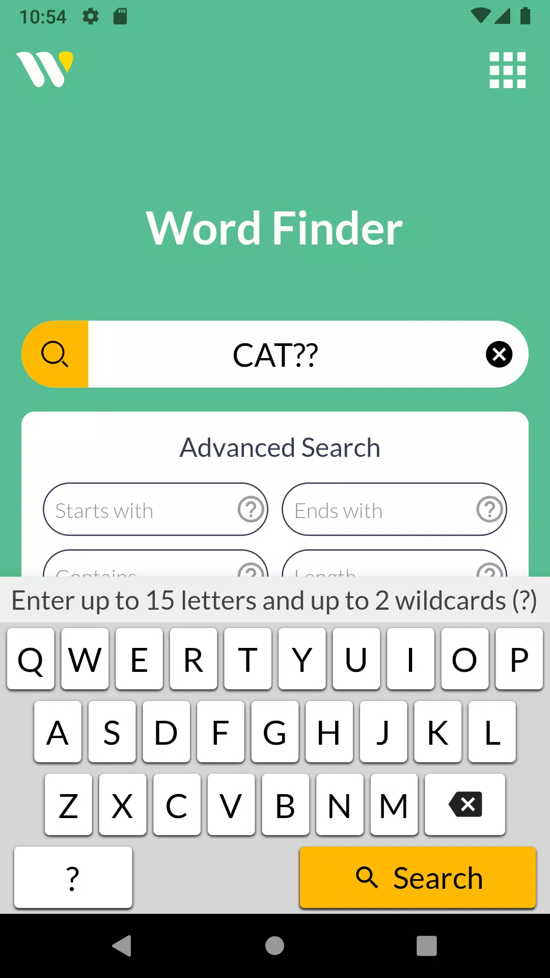 Wordfinder by WordTips Screenshot 3