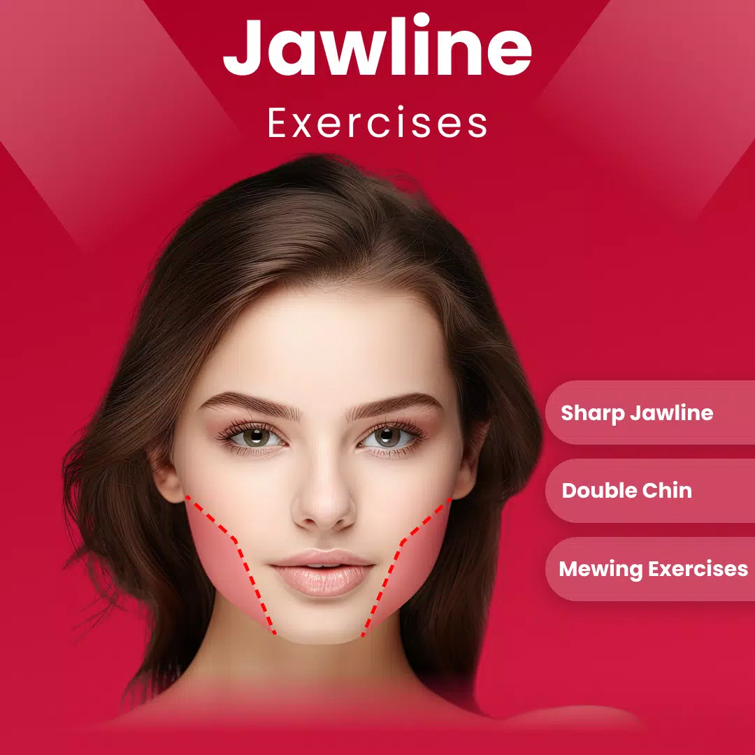 Jawline Exercises & Mewing Capture d’écran 1