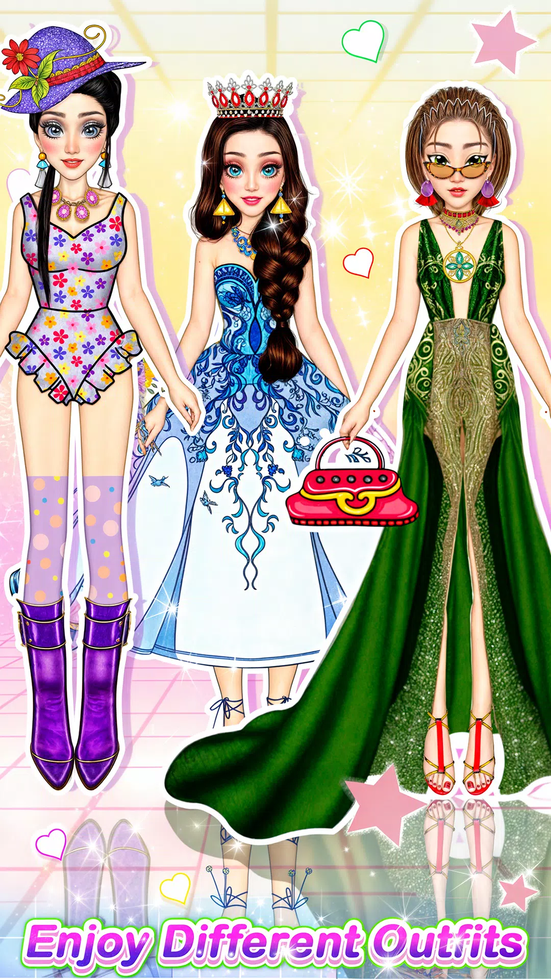 Paper Doll: Dress Up DIY Game Capture d’écran 3
