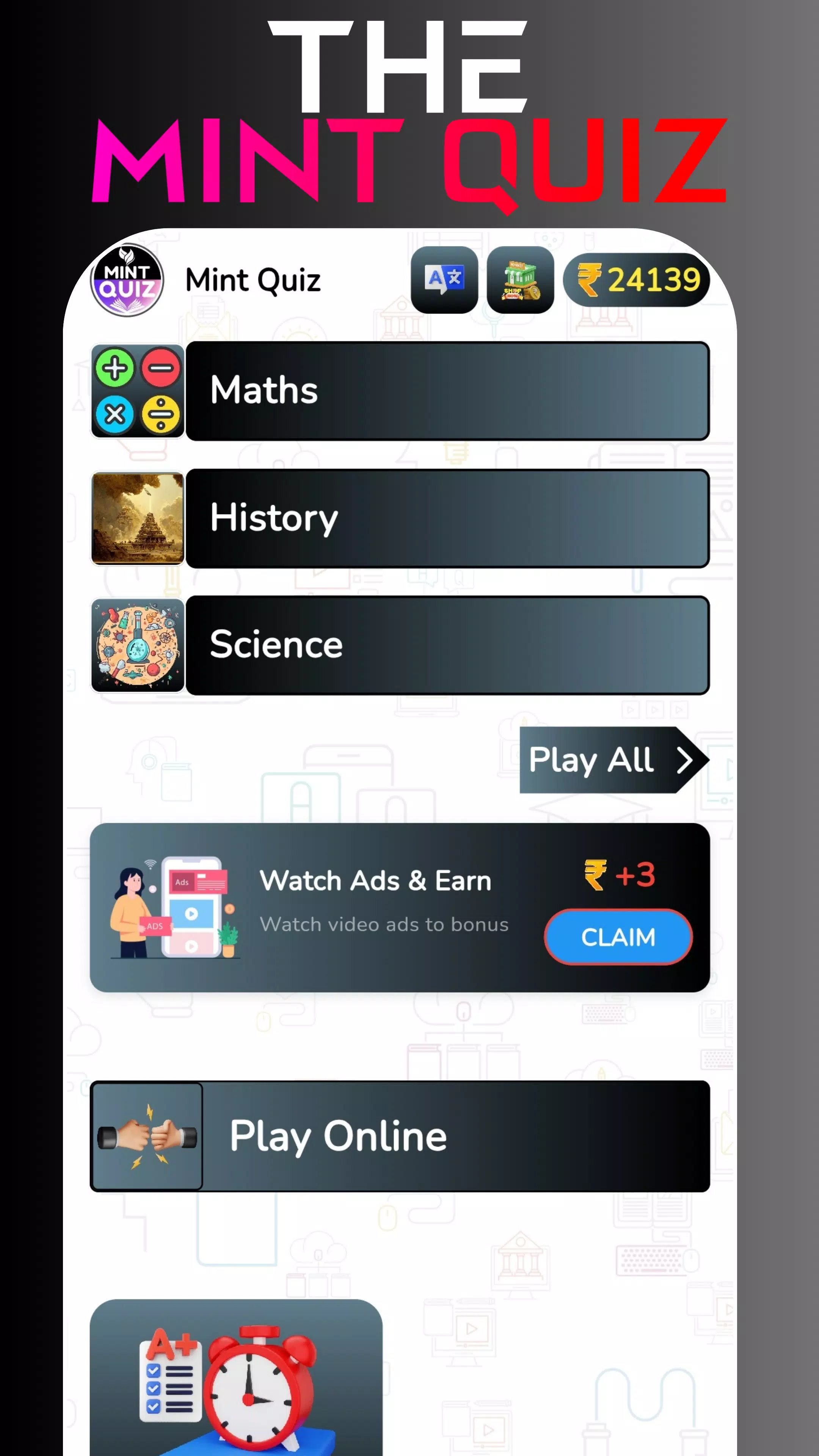 Earning App: Mint Quiz應用截圖第3張