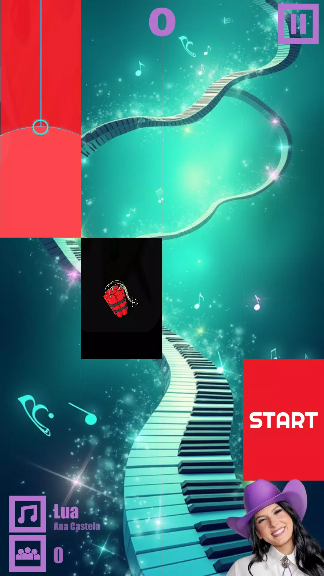 Piano Music Ana Castela Game Capture d’écran 3