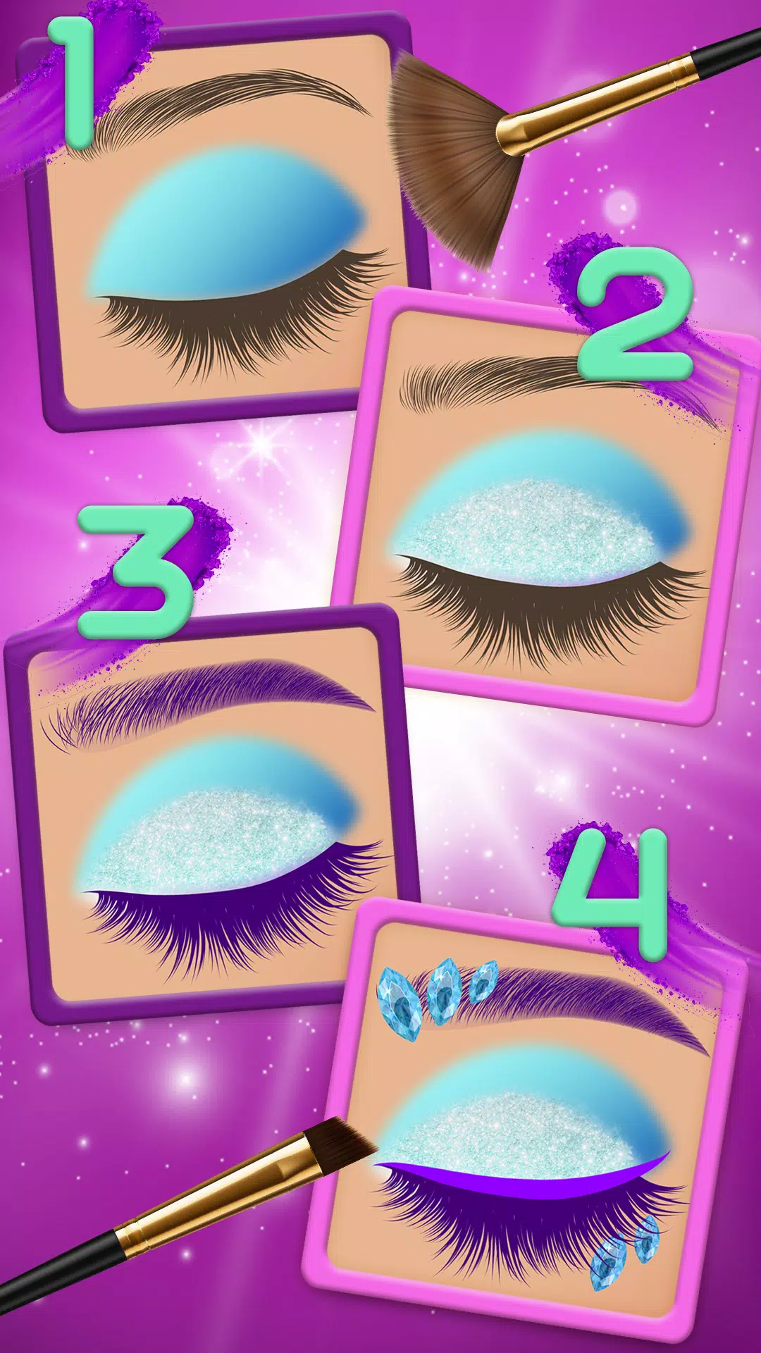 Eye makeup for girls Скриншот 4
