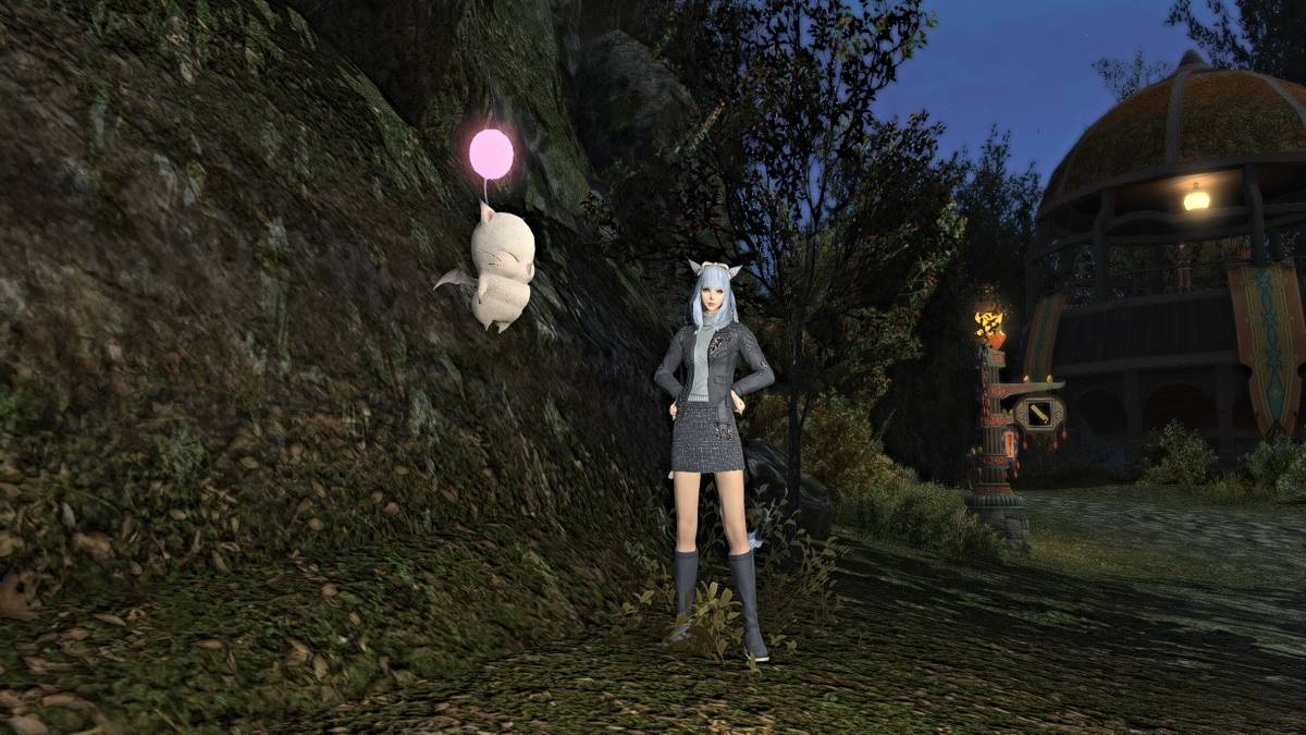 Инициатор Moogle NPC в Final Fantasy XIV