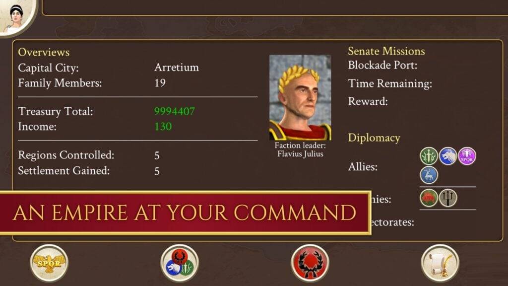 野性互動釋放羅馬的Imperium更新：全面戰爭