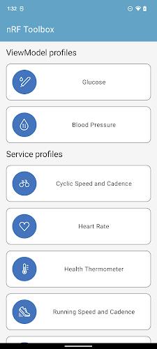 nRF Toolbox for Bluetooth LE Screenshot 1