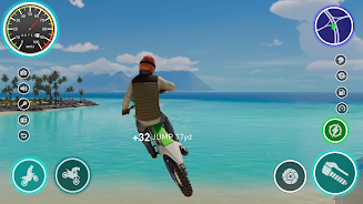 Bike Stunt Race 3D Captura de tela 1