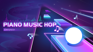 Piano Music Hop: EDM Rush Capture d'écran 1