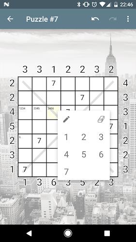 Skyscrapers Number Puzzle Screenshot 2