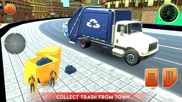 City Garbage Truck Driving Sim應用截圖第4張