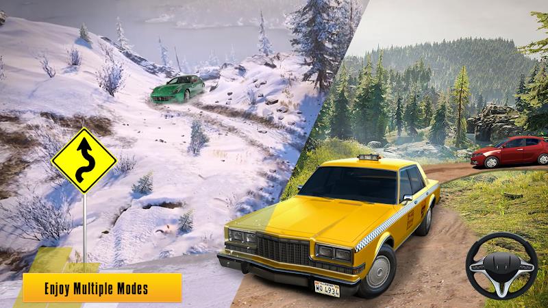 Offroad Taxi Driving Sim 2021 Capture d'écran 4