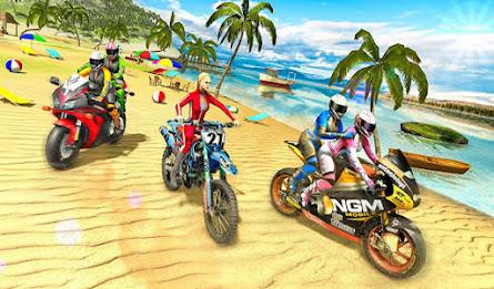 Water Surfer Racing In Moto Captura de pantalla 1
