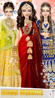 Indian Wedding Lehenga Game Скриншот 2