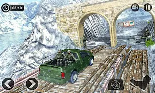 Offroad Army Cargo Driving Mis スクリーンショット 2