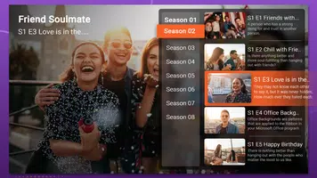 IPTV Smart Purple Player Captura de pantalla 3