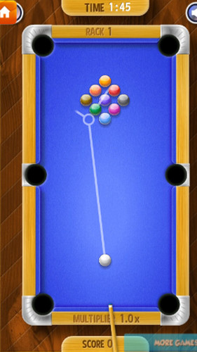 8 Ball Billiards-Pool Billiards Pro Star balls Game स्क्रीनशॉट 1