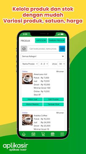 Kasir POS Aplikasir Captura de pantalla 4