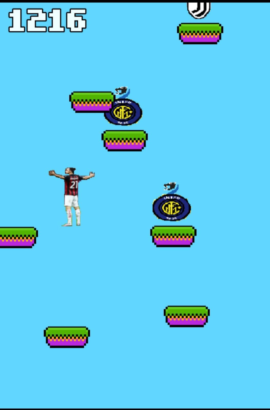 Doodle Zlatan Ibrahimovic Jump स्क्रीनशॉट 4