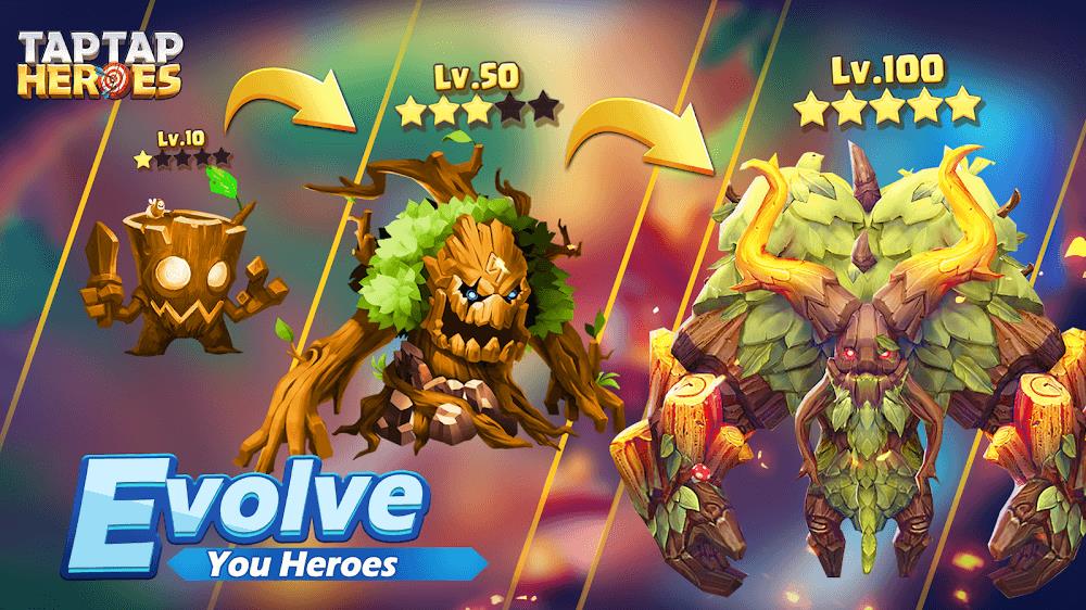 Taptap Heroes:ldle RPG Captura de tela 2