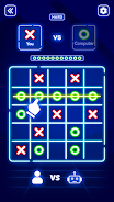 Tic Tac Toe Glow - Xs and Os Screenshot 2