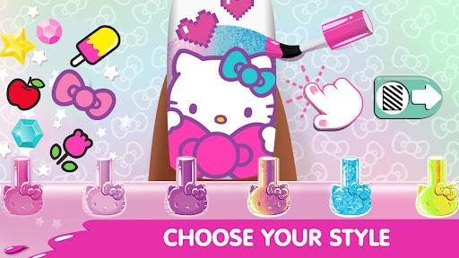 Salón de uñas Hello Kitty Captura de pantalla 2