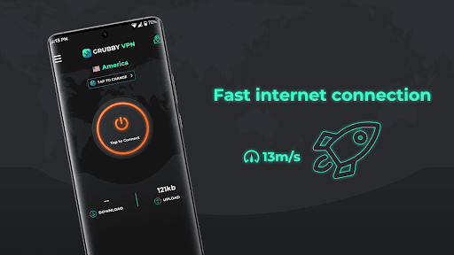 Grubby VPN - Secure&Fast Proxy Screenshot 1