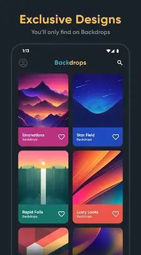 Backdrops - Wallpapers Screenshot 2