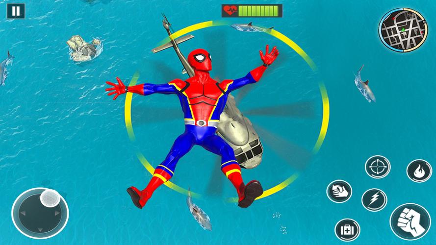 Robot Spider Hero Spider Games應用截圖第4張