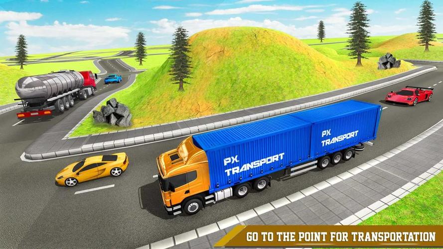 Cargo Transport Truck Driving應用截圖第2張