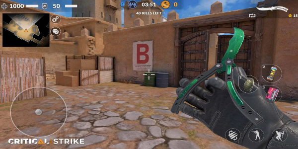 Critical Strike CS: シューティングゲーム スクリーンショット 1