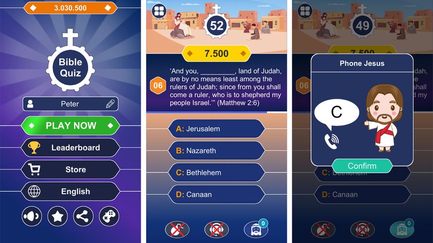 Daily Bible Trivia: Quiz Games应用截图第1张