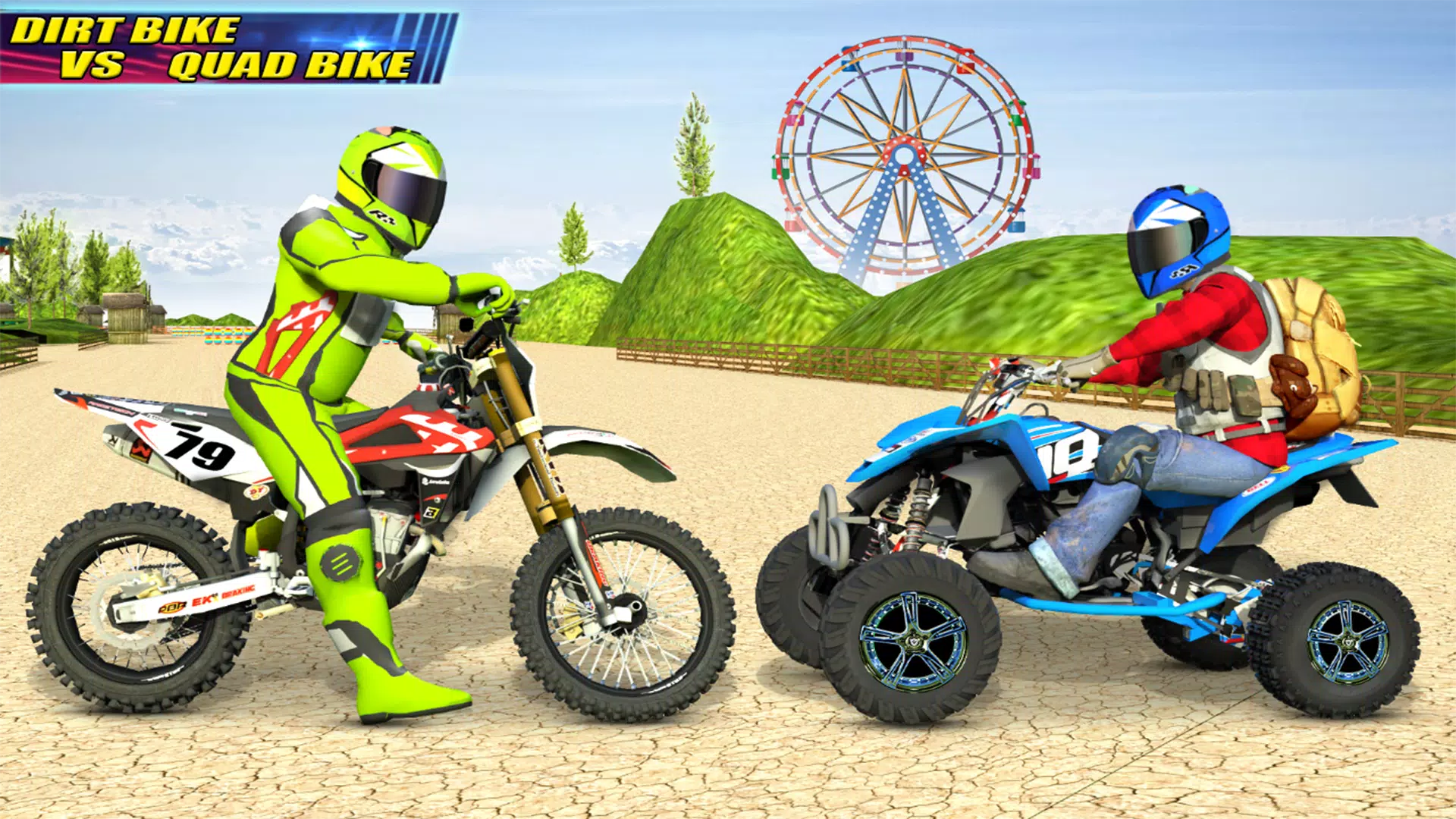 Motocross Dirt Bike Race Game Скриншот 2